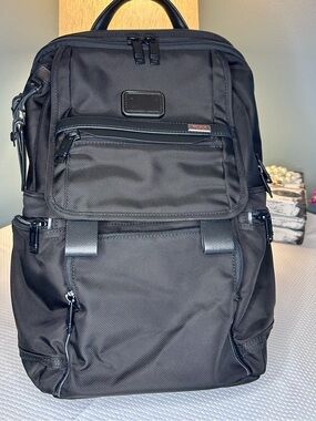 TUMI Alpha 3 Flap Backpack